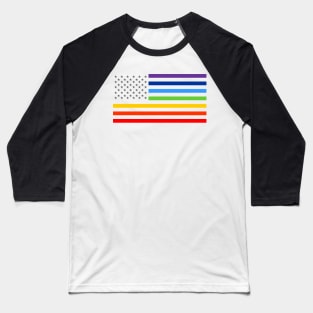 United States of Color Baseball T-Shirt